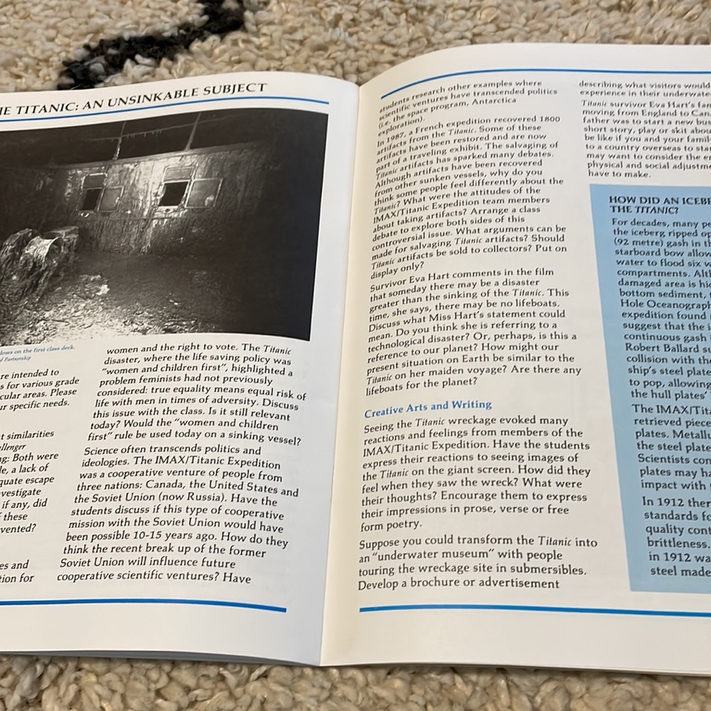 Titanic IMAX guide. - Picture 7 of 8